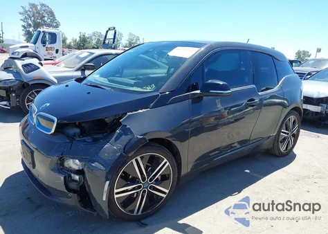 2015 BMW I3 Base W/Range Extender z USA, uszkodzony, nr VIN WBY1Z4C57FV504497